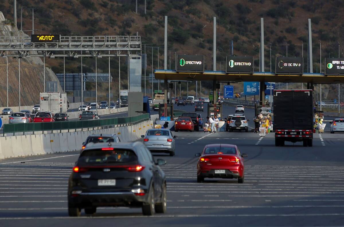 Hasta $7.550: estos son los peajes más caros de Chile, según el Ministerio de Obras Públicas