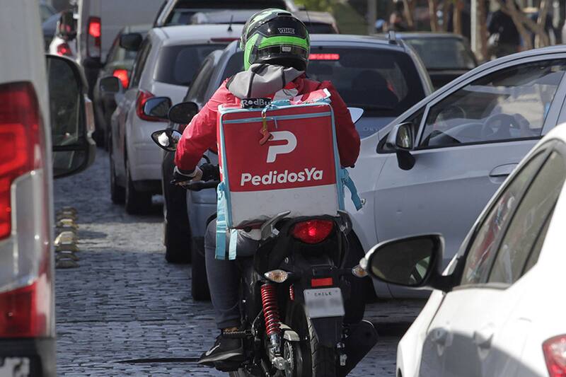 La aplicación es una de las plataformas líderes de delivery. Créditos: ATON.