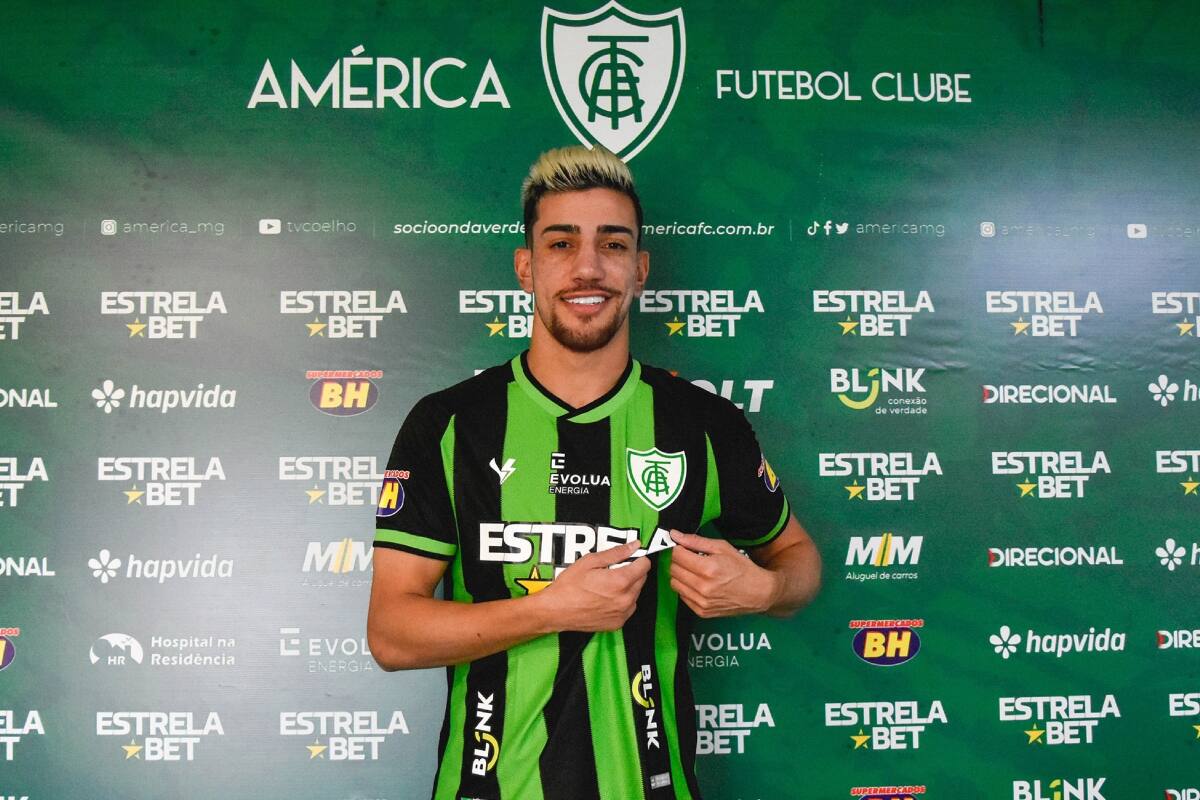 Pedrinho se transformó en el nuevo delantero del América-MG.