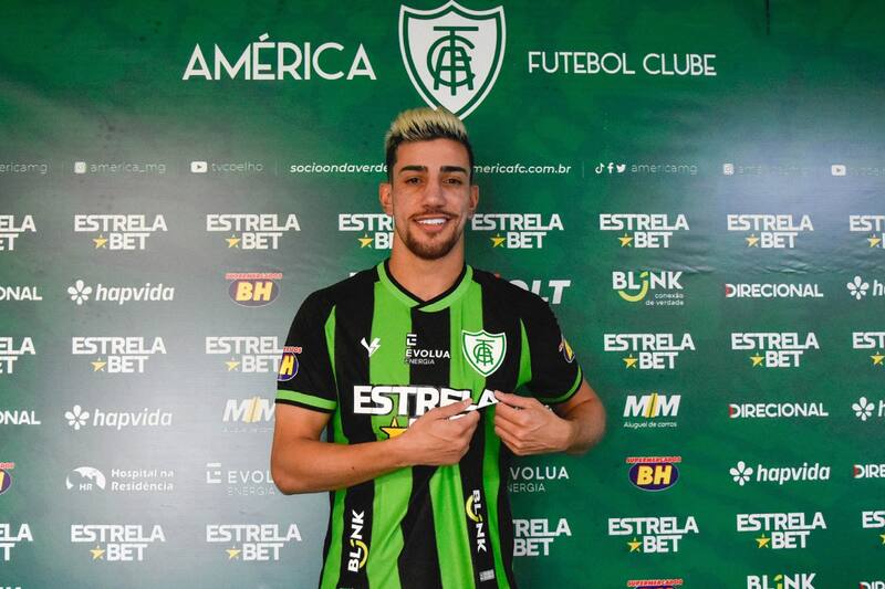 Pedrinho se transformó en el nuevo delantero del América-MG.