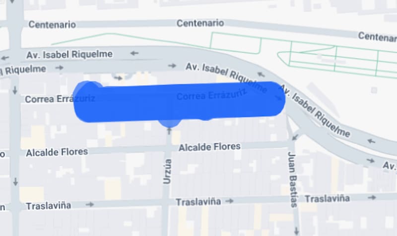 Estas calles se verán afectadas por corte de luz. Créditos: Enel.