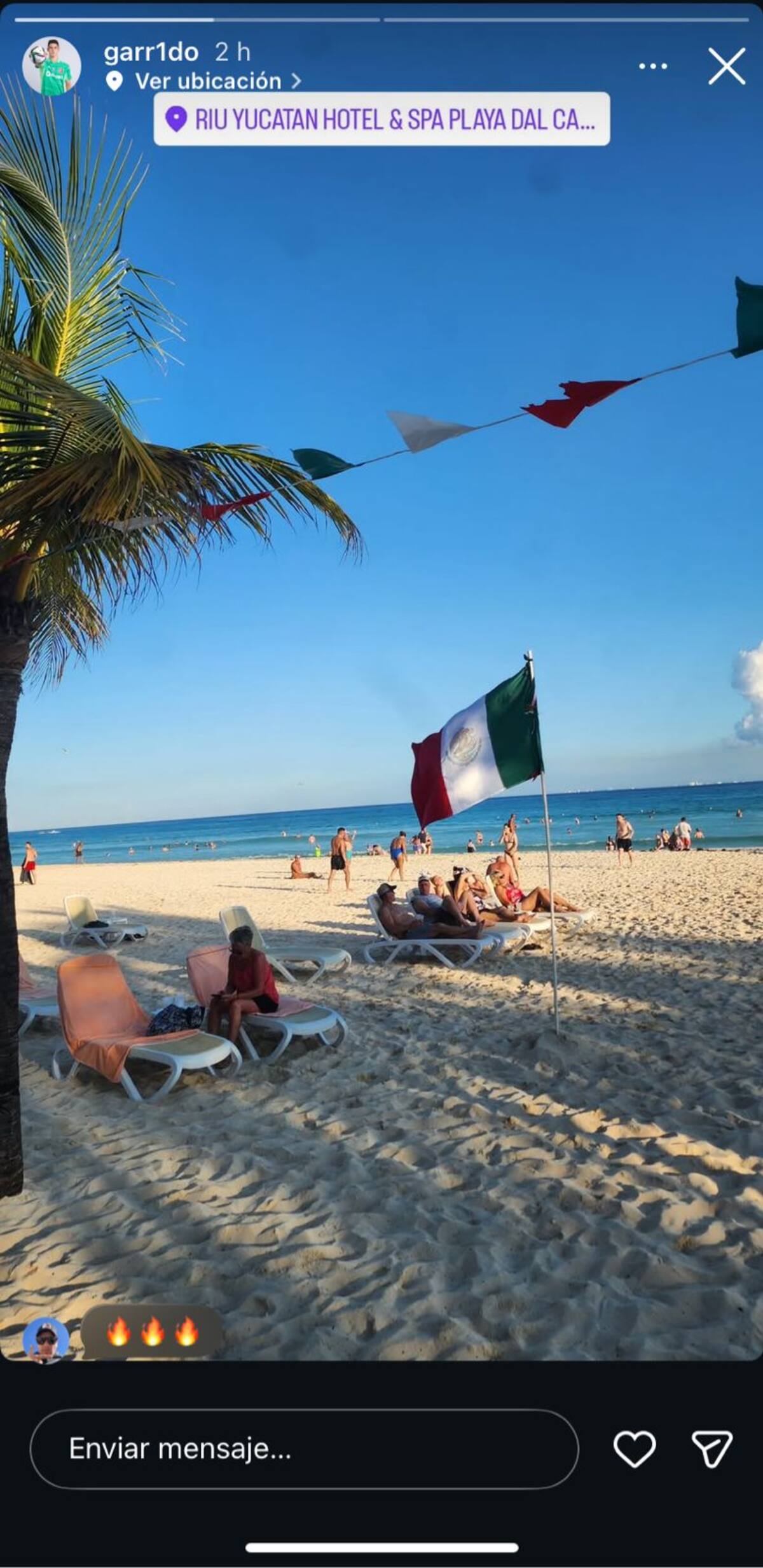 Vacacionando en Cancún.