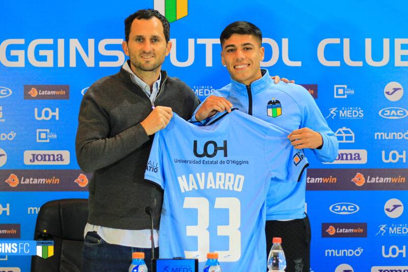 El lateral formado en Colo Colo fue presentado como refuerzo de O'Higgins de Rancagua. (Foto: O'Higgins FC)