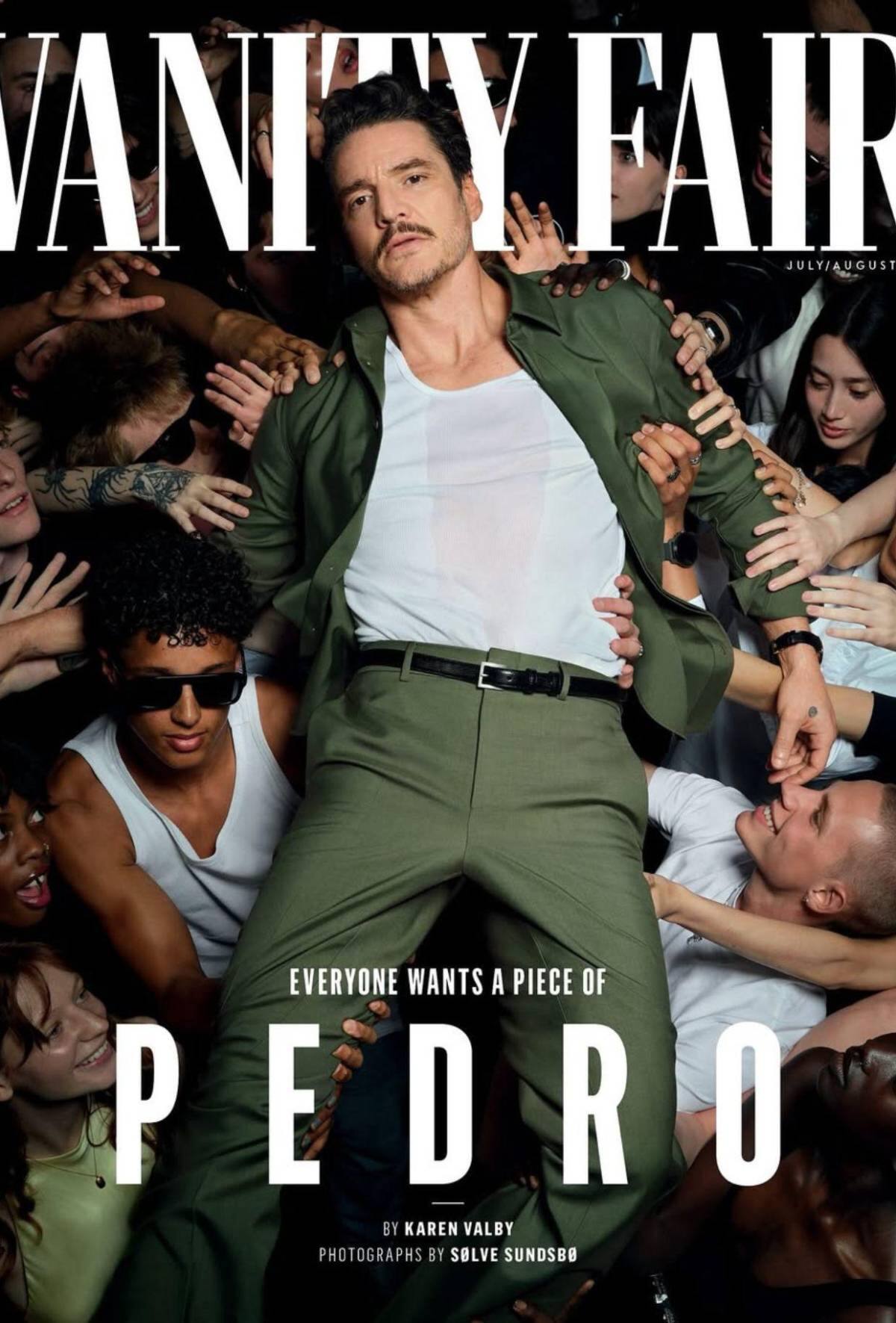 Portada de Vanity Fair con el actor chileno.
