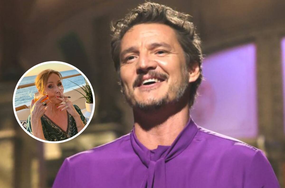 ¿Por qué Pedro Pascal trató de “Perdedora” a J.K. Rowling, la creadora de Harry Potter?