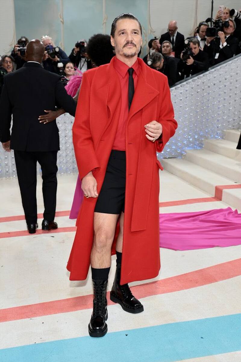 Así lució el actor chileno en la alfombra roja.