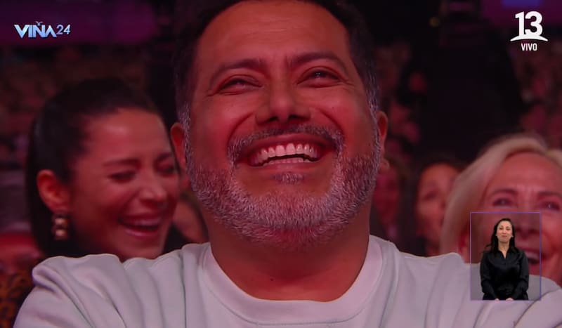 Pedro Ruminot se hizo presente en la Quinta Vergara.