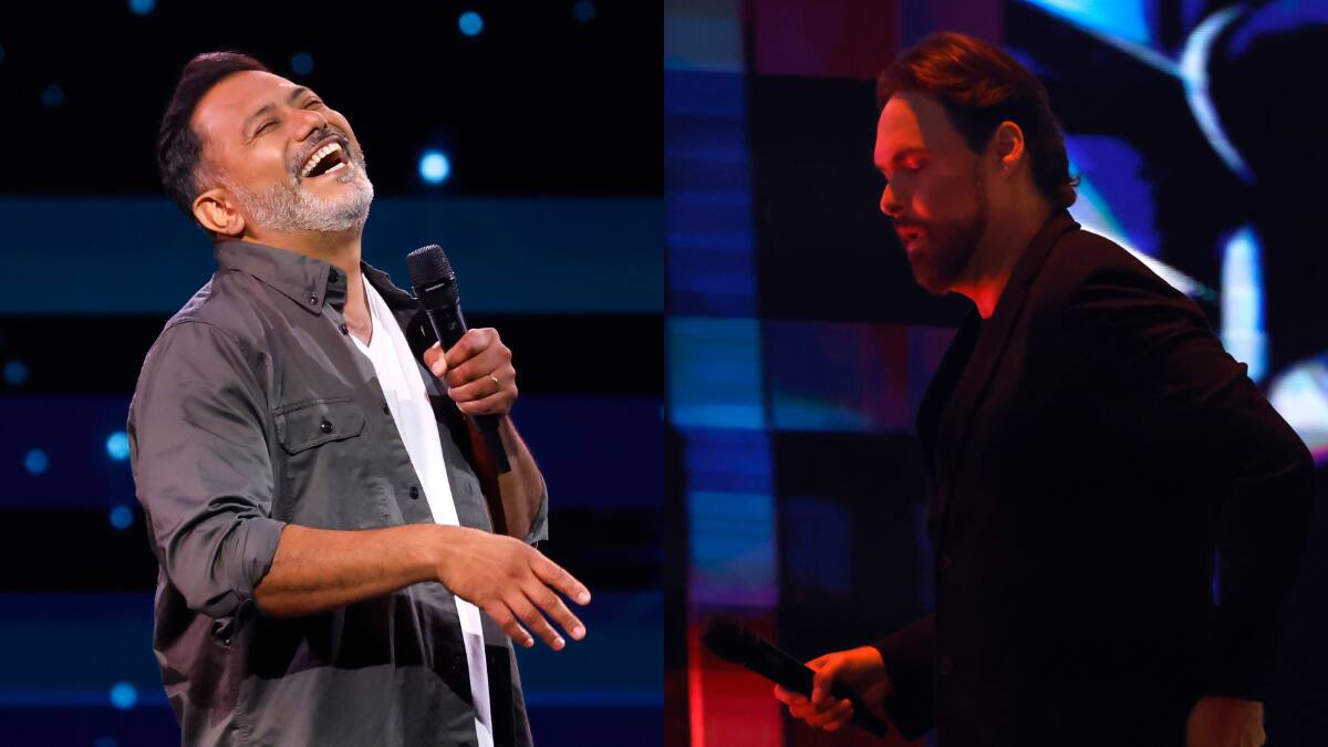 VIDEO | “Pu... que erí pesao”: El palo sin censura de Pedro Ruminot a George Harris durante su rutina en Viña 2025