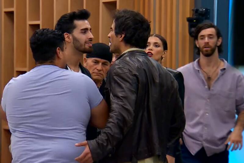 La tensa pelea entre Jorge y Sebastián en "Gran Hermano" Chile.