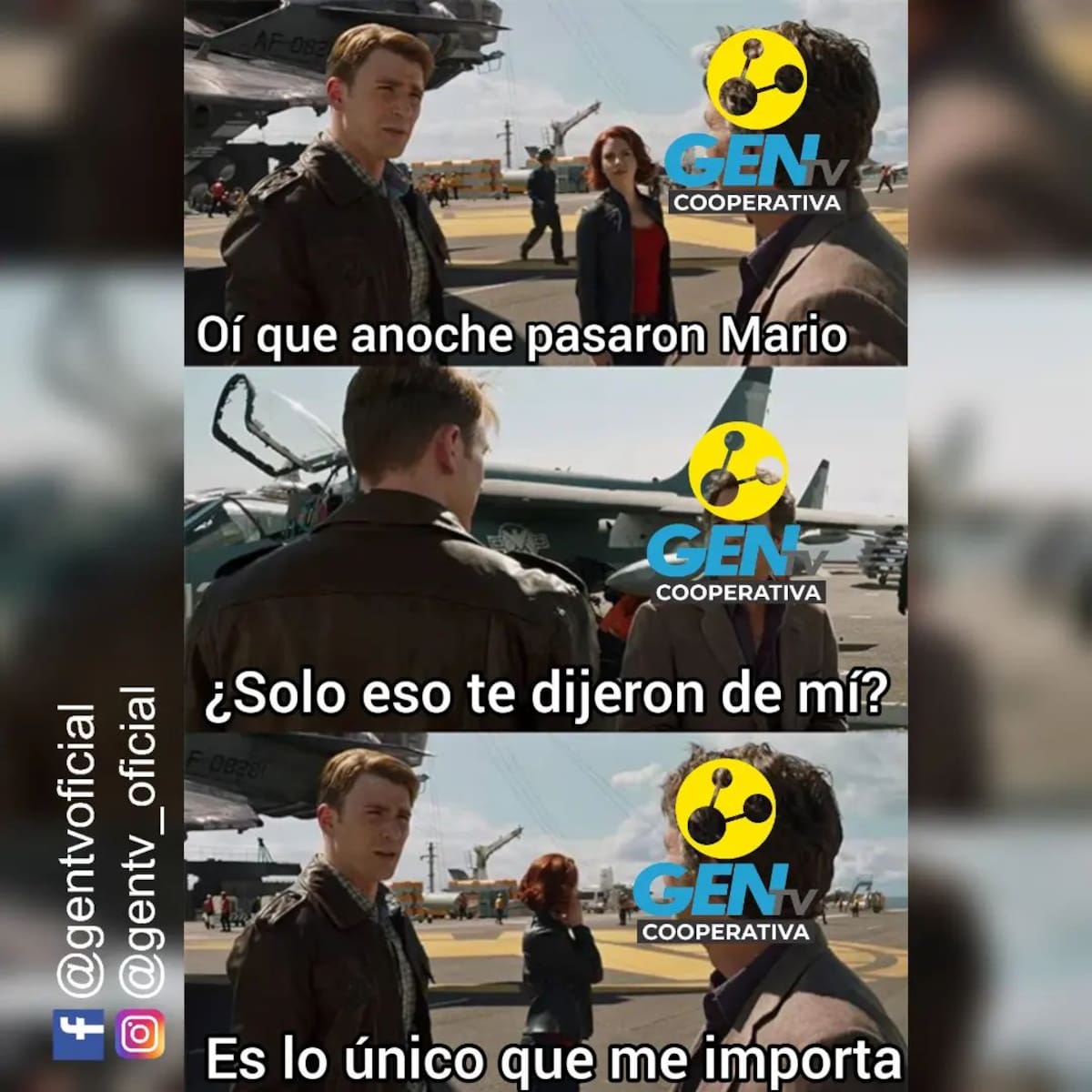 Meme compartido por el mismo canal. Créditos: GenTV