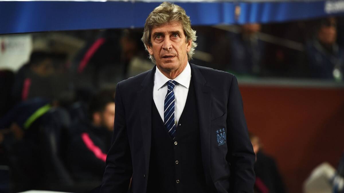 Manuel Pellegrini en Manchester City, donde coincidió por tres años con Martín Demichelis.