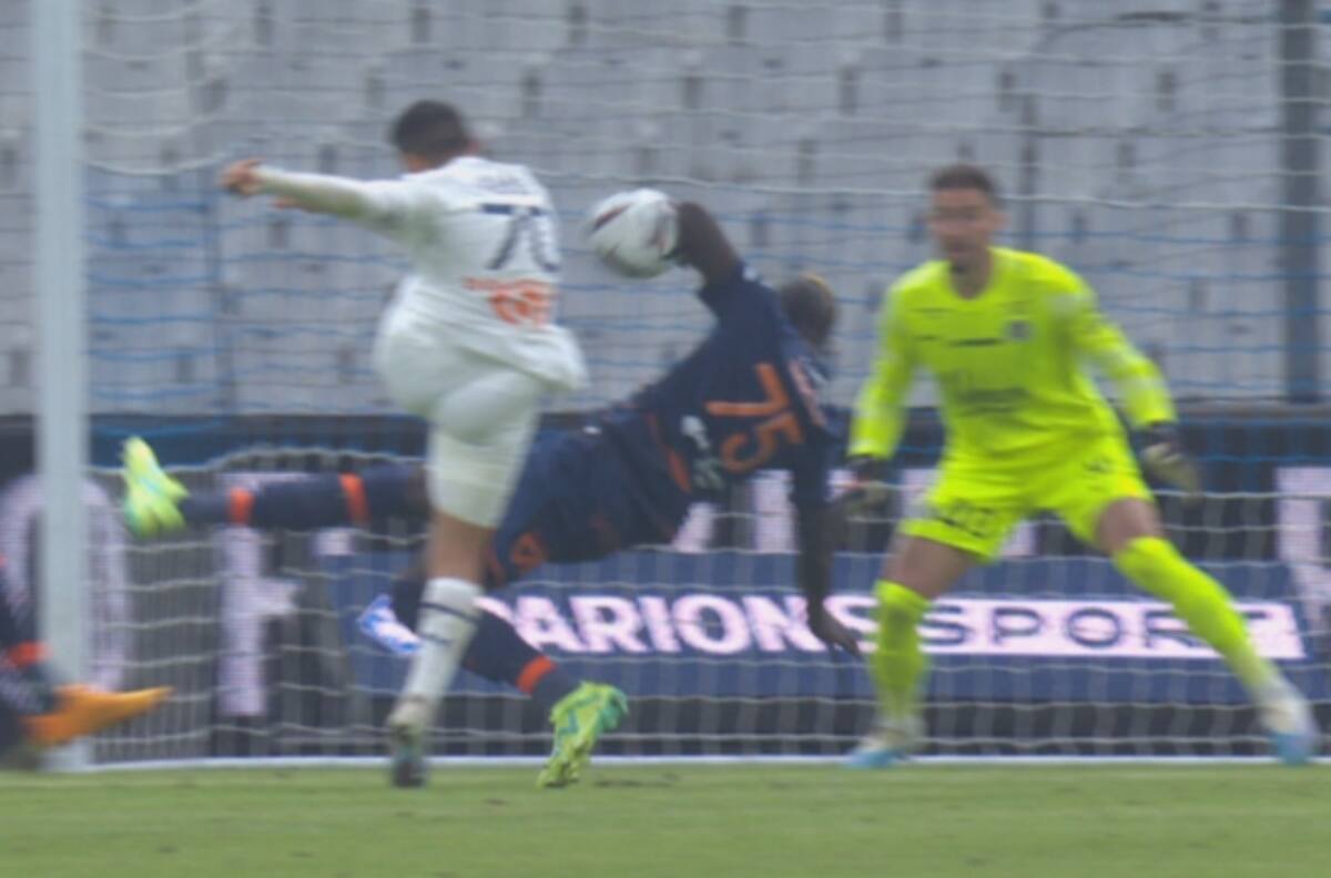 VIDEO | Alexis Sánchez provocó el penal de la igualdad de Olympique de Marsella vs Montpellier