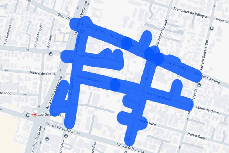 El corte de luz se extenderá por al menos ocho horas en este sector de la comuna. Créditos: Enel.