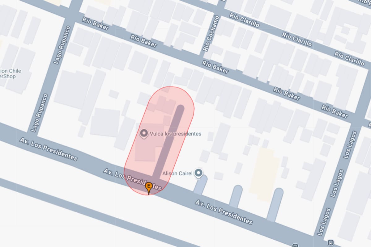 Por seis horas durará el corte de agua de emergencia en este sector. Créditos: Aguas Andinas.