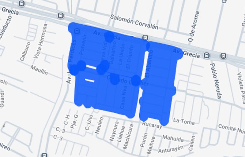 Esta zona tendrá corte de luz este sábado. Créditos: Enel.