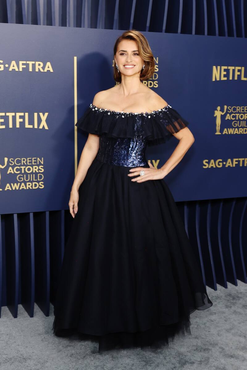 Penélope Cruz en los Premios SAG 2024.