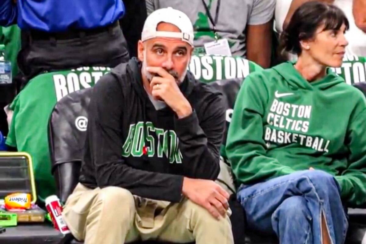 viendo a Boston Celtics en las Finales de NBA.
