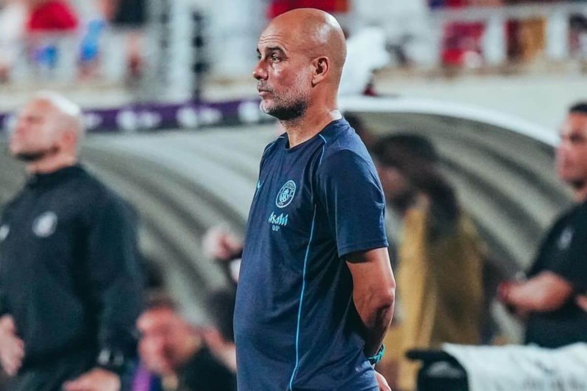 habló sobre una posible salida de Julián Álvarez del Manchester City. Foto: Mancity.