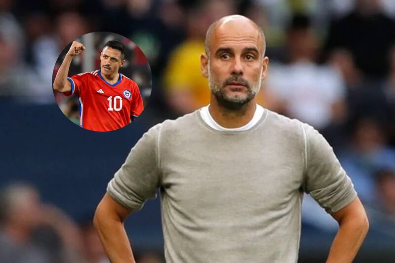 El entrenador de Manchester City reveló su interés en Alexis Sánchez.