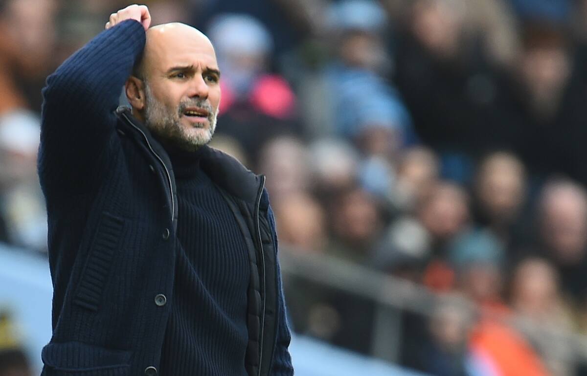 Guardiola no encuentra soluciones a la crisis del Manchester City. EFE