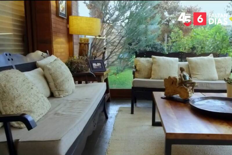 La terraza y el lugar favorito de Pepa Hoffman.