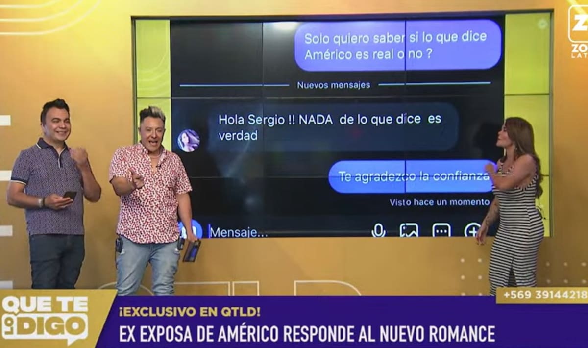 Pepa Órdenes respondió en "Que te lo digo". Créditos: Pantallazo Zona Latina