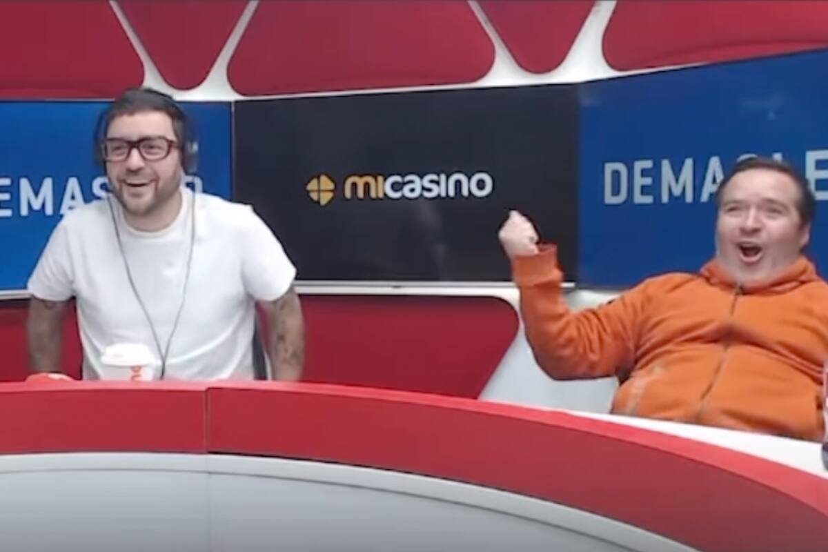 Cristián Caamaño explota tras el gol de la U.