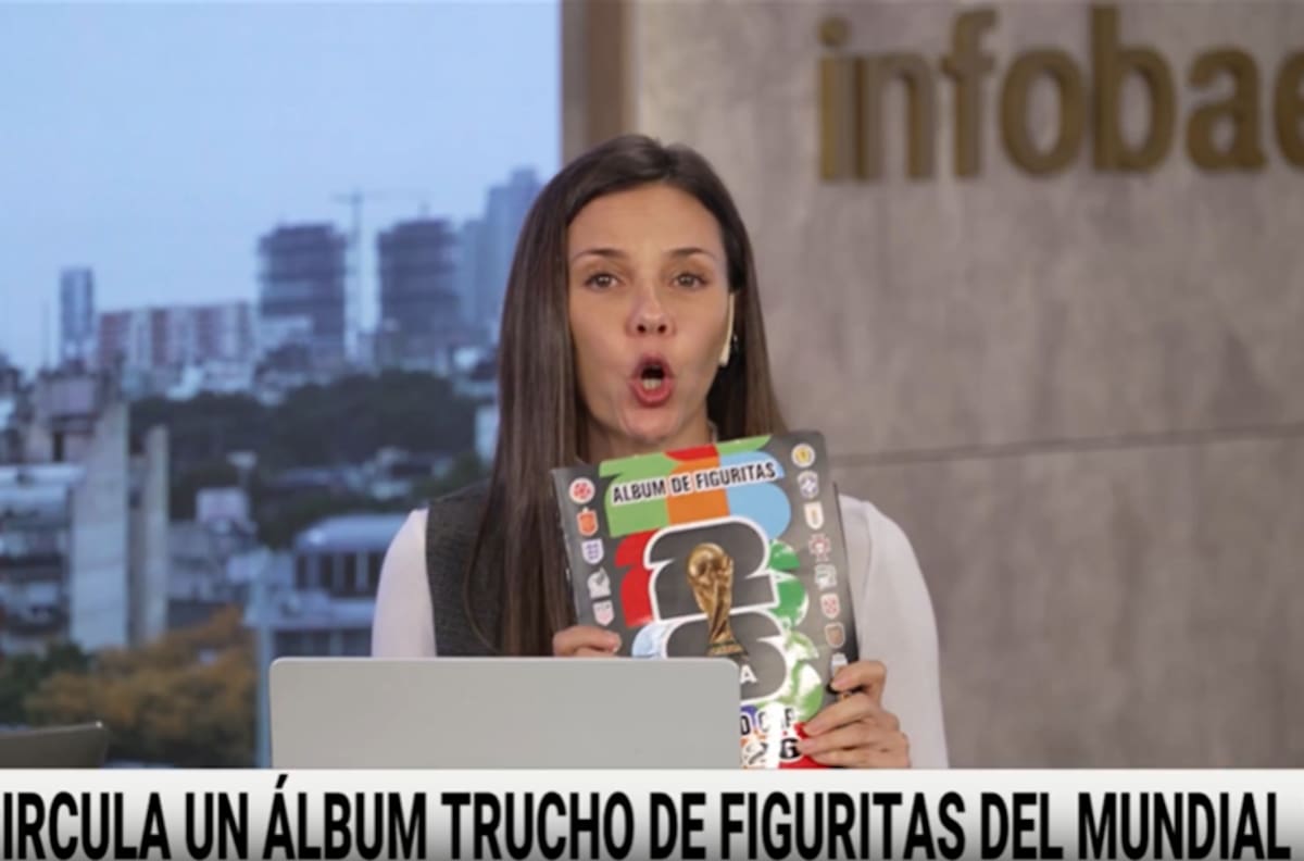 VIDEO | ¡Cuidado! Famosa periodista argentina denuncia álbum “trucho” del Mundial: su hijo terminó llorando