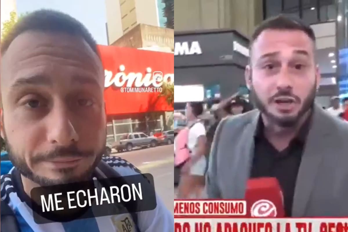 El desahogo de este trabajador en vivo terminó con su despido el mismo día.