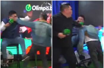 VIDEO | Insólito: periodistas peruanos se van a los golpes tras derrota de Alianza Lima ante la U