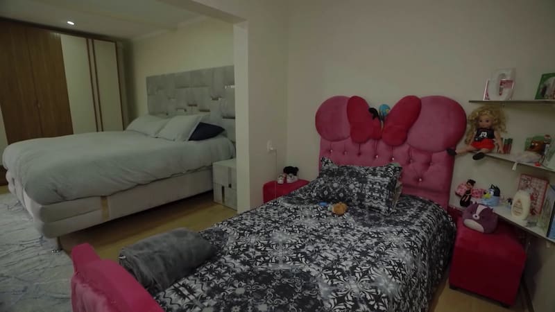 La mujer hizo un tour por su casa en La Divina Comida.