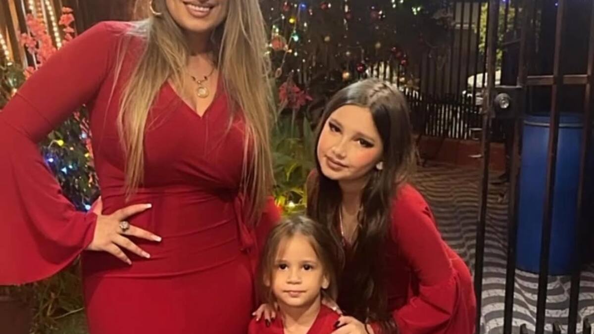 El tierno momento que compartió Perla Ilich junto a sus hijas