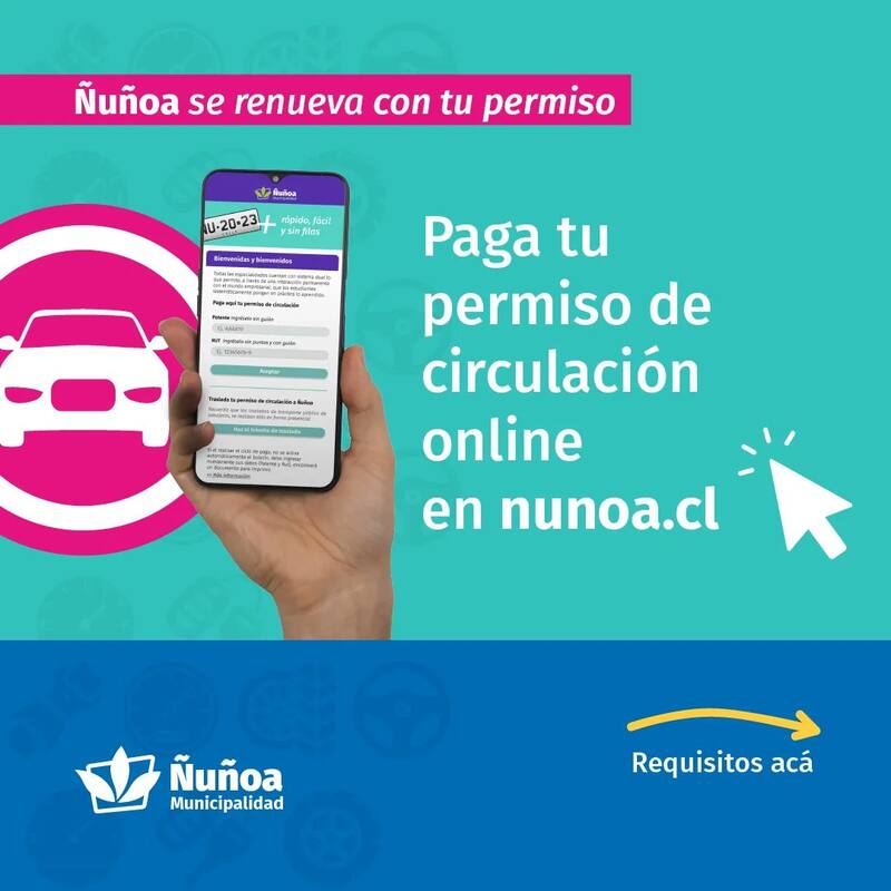 Conoce como puedes sacar el documento. Créditos: Municipalidad de Ñuñoa.