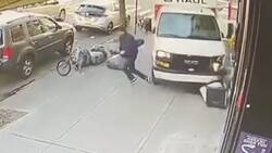 VIDEO | Caótica persecución de un camión que atropella a peatones en Brooklyn