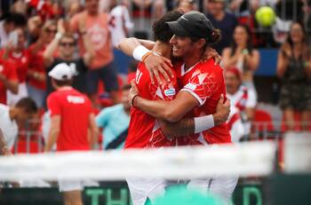VIDEO | Duro golpe: el match point con que Perú venció a Chile en dobles de la Copa Davis
