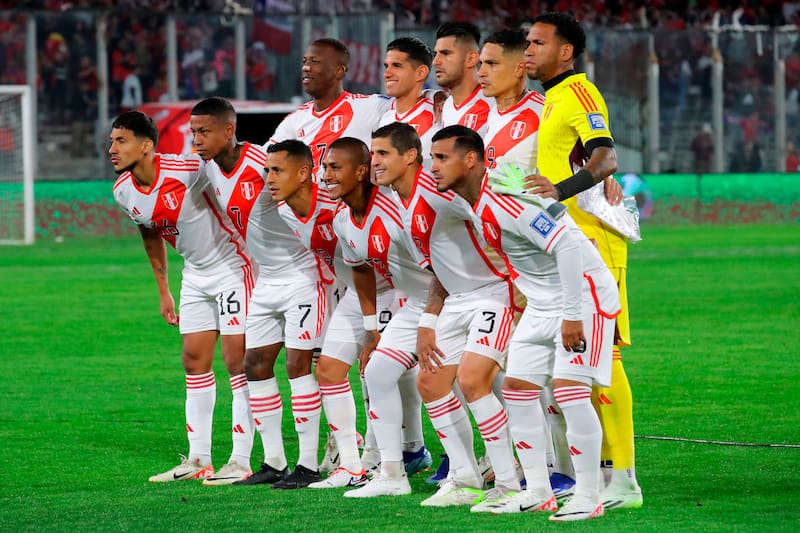 en su visita a Chile por las Eliminatorias rumbo al mundial de 2026 (Foto: Aton)
