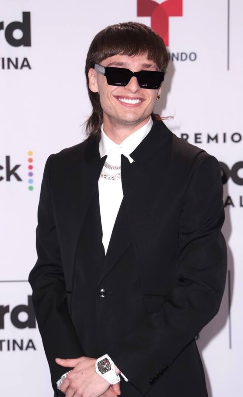 Peso Pluma en los Billboard 2023. Foto: Instagram.