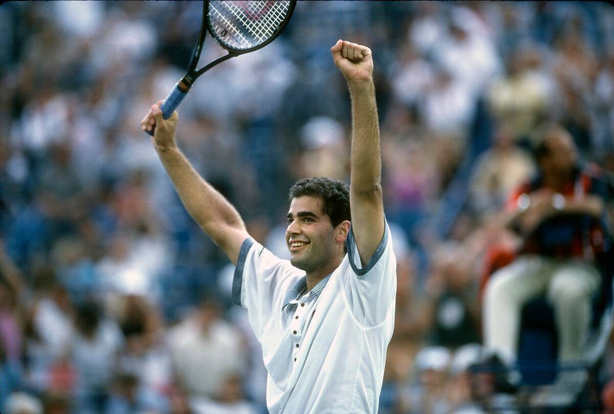 Sampras se retiró con 14 títulos de Grand Slam.