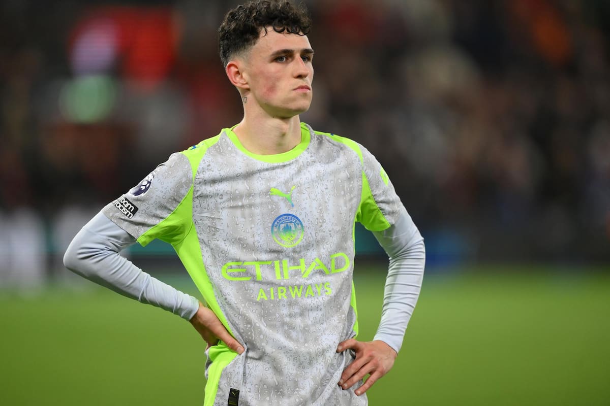 La figura del Manchester City quedó fuera de la nómina de Inglaterra para el Mundial. EFE