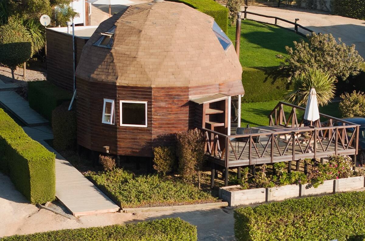 Estos domos a poco más de dos horas de Santiago son ideales para liberarse del estrés y descansar
