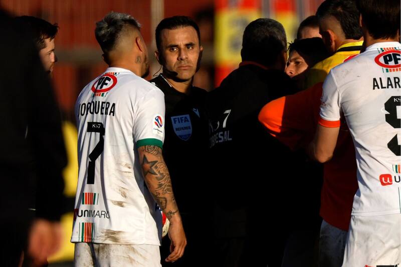 fue el blanco de las críticas de Cobresal tras caer ante Unión Española. Foto: Agencia Aton.