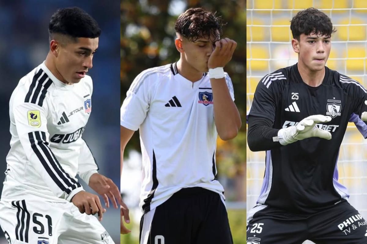 Los tres juveniles buscan firmar su primer contrato profesional con Colo-Colo. Foto: Instagram.