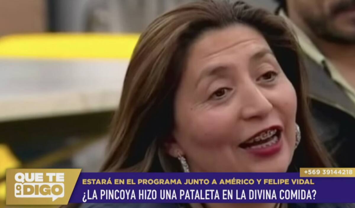 Pincoya habría protagonizado un incómodo momento en "La Divina Comida".