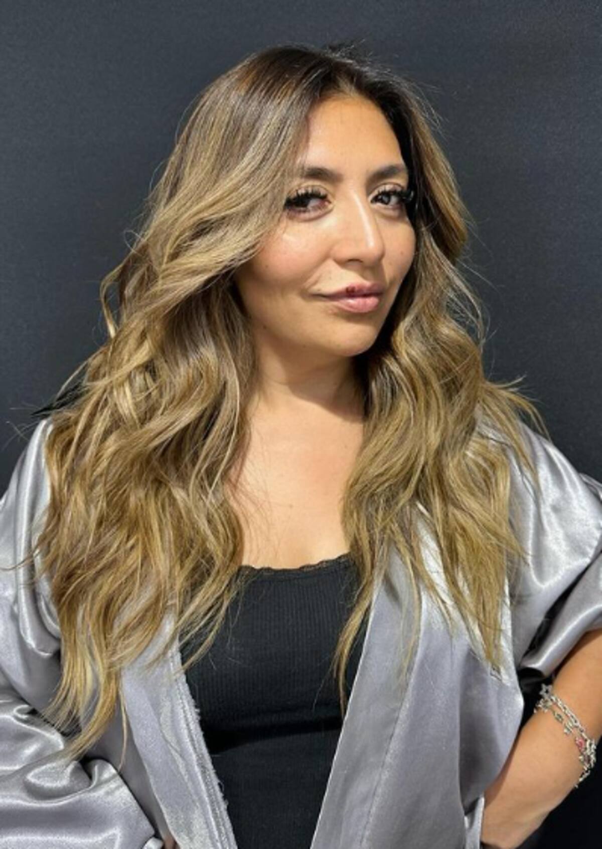 Pincoya y su radiante cambio de look, que le da luz a su rostro.