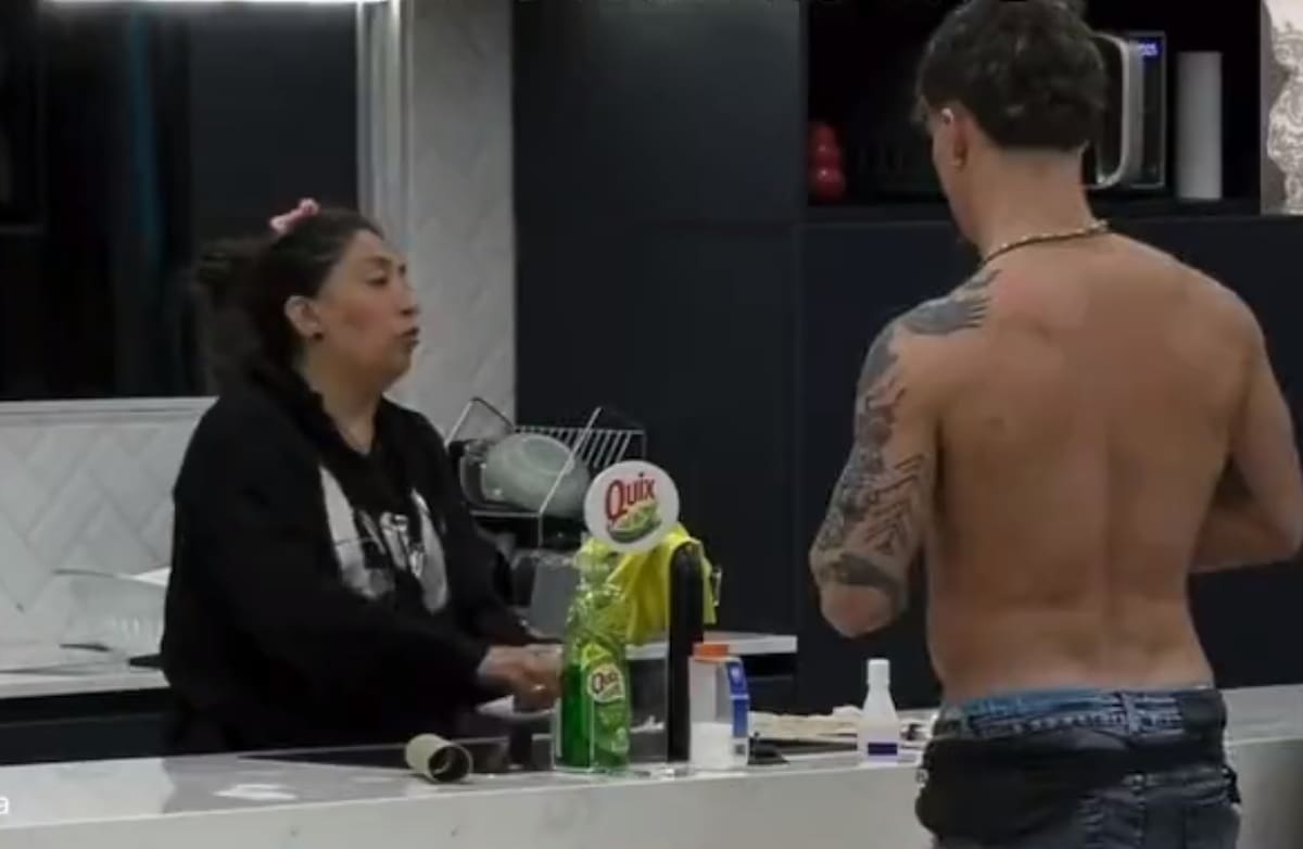 Pincoya y Raimundo Cerda tienen seria conversación en "Gran Hermano" Chile.