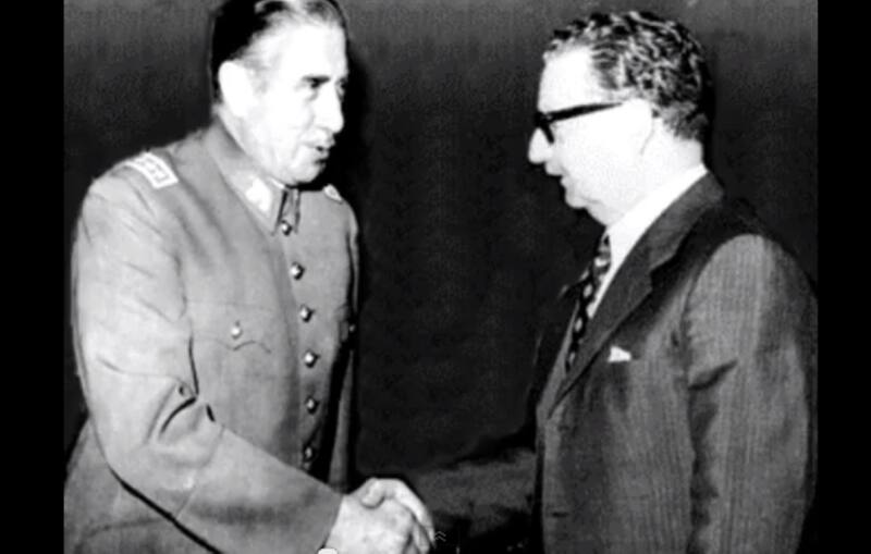 Augusto Pinochet y Salvador Allende en los días previos al Golpe de Estado de septiembre de 1973.