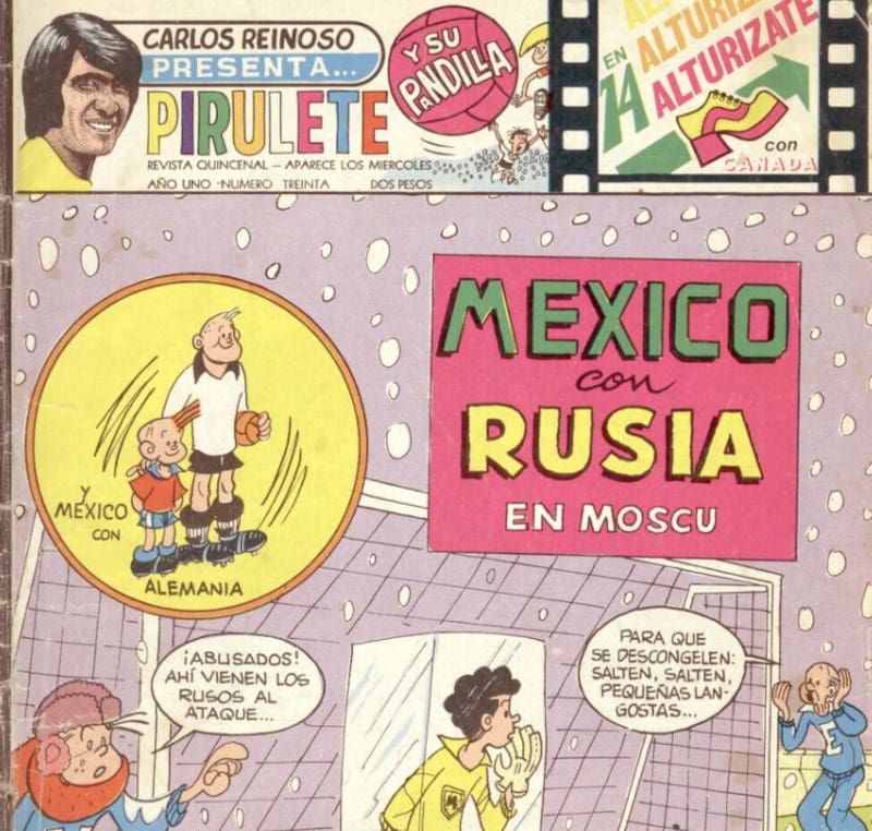 Uno de los números de "Barrabases", luego de que Carlos Reinoso adquiriera la franquicia para México.
