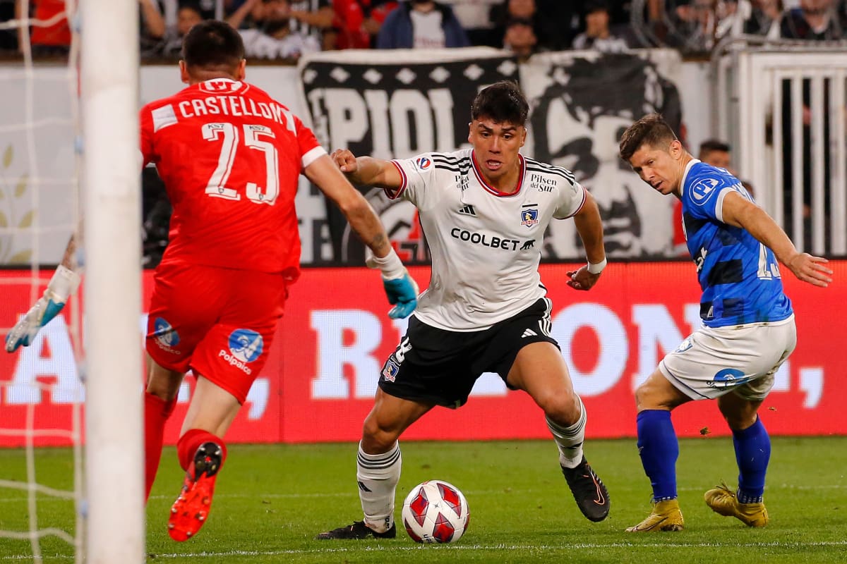 Damián Pizarro no pudo marcar ante Huachipato (Foto: Aton)