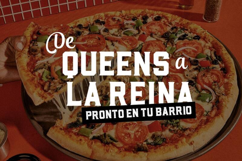 Hoy fue la inauguración del local de comida Sbarro.
