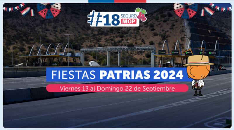 Las medidas buscan disminuir la congestión vehicular en Ruta 5, Ruta 68 y Ruta 78.